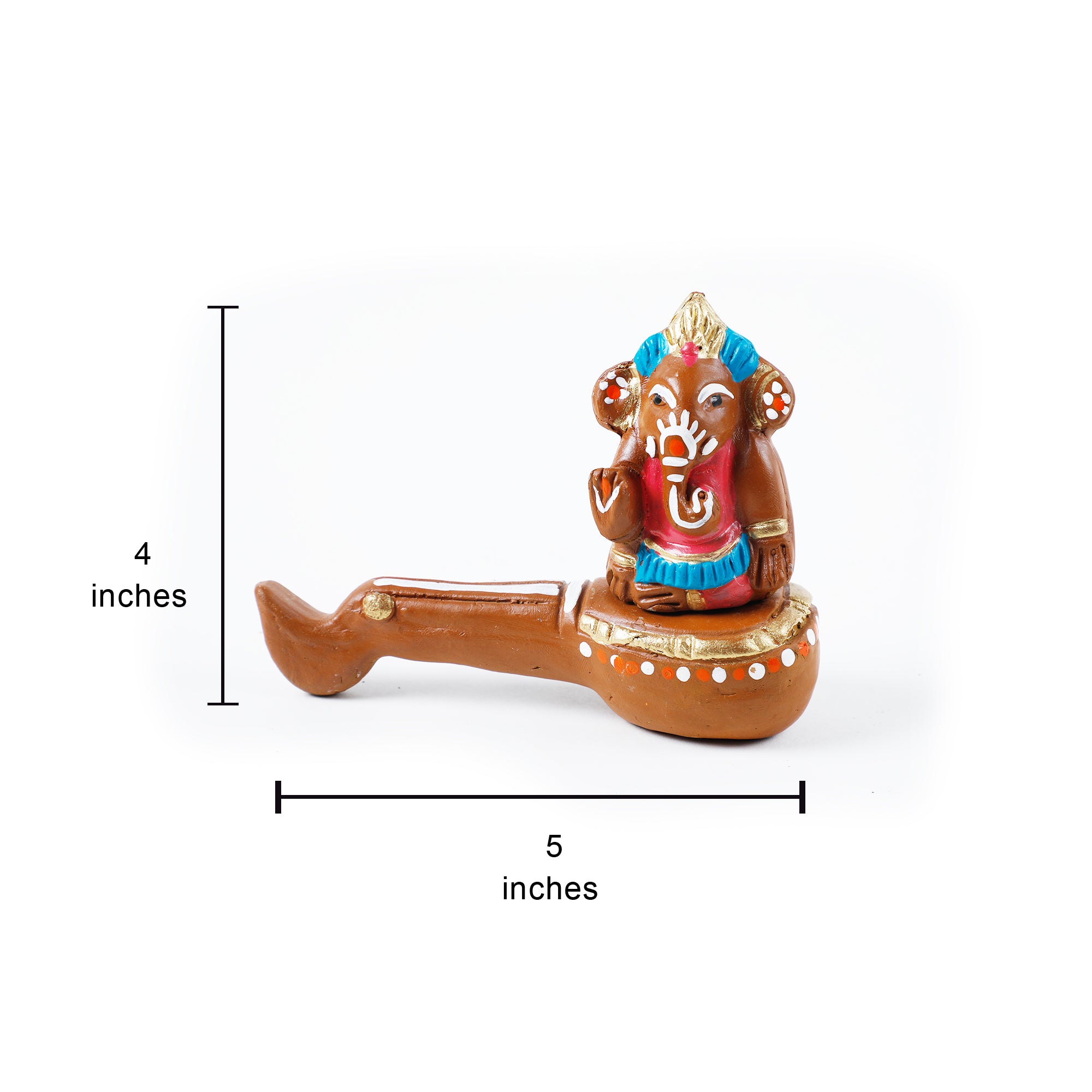 Terracotta Hand Made Ganesha